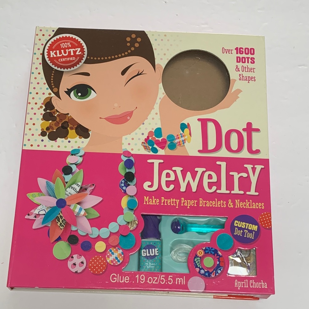 Amazing Klutz Dot Jewelry Kit. Brand new. Great gift for Girls.